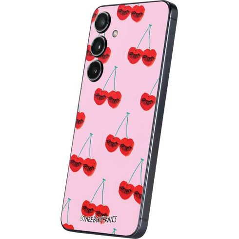 Bouffants and Broken Hearts Cherry Lash Galaxy S25 Skin